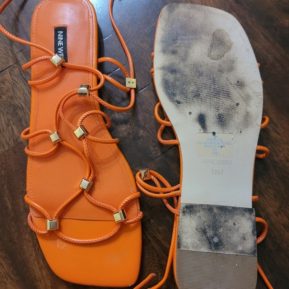 Nine West Women's Majah Flat Sandals - Picture 7 of 8